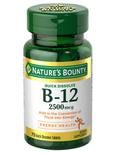 Vitamin B-12 2,500 mcg, 75 Tablets